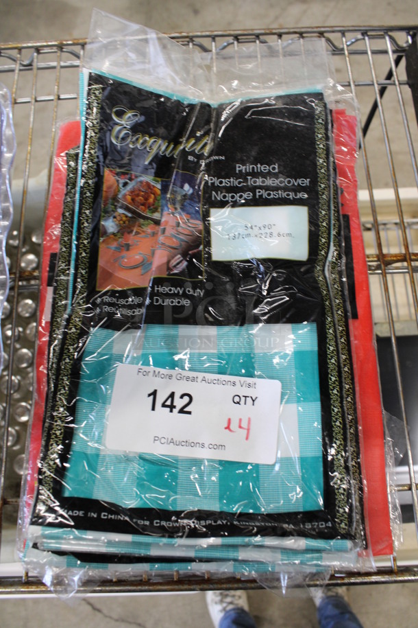 ALL ONE MONEY! Lot of 4 BRAND NEW Tablecovers! - Image 1 of 3