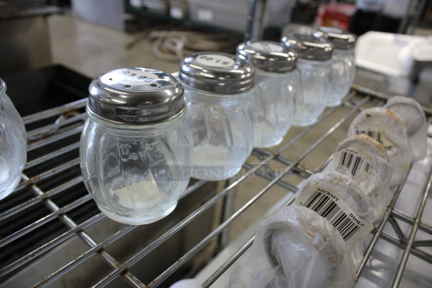6 Seasoning Shakers w/ Metal Lid. 2.5x2.5x3.5. 6 Times Your Bid! - Image 3 of 3