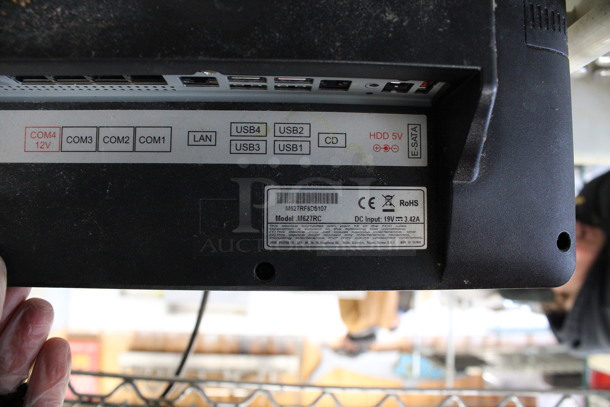Model M627RC 15" POS Monitor w/ Credit Card Reader - Image 5 of 5