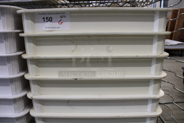6 White Poly Dough Bins. 18x26x3. 6 Times Your Bid! - Image 3 of 3
