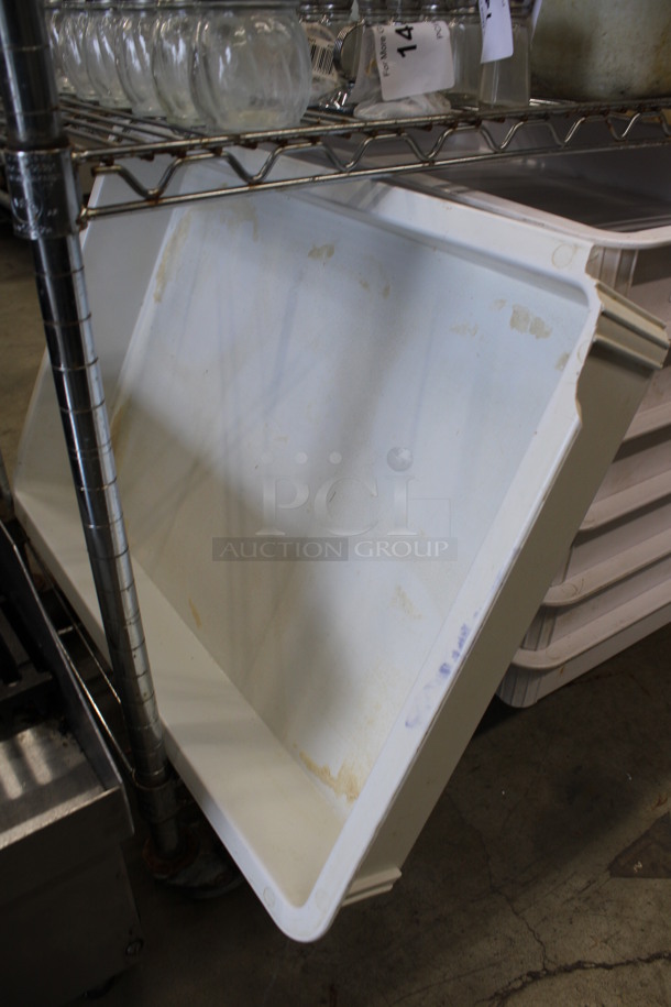7 White Poly Dough Bins. 18x26x3. 7 Times Your Bid! - Image 4 of 4