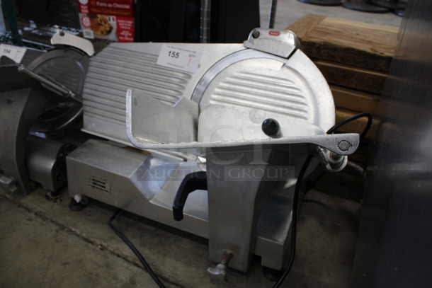 Berkel Stainless Steel Commercial Countertop Meat Slicer w/ Blade Sharpener. 24x19x18. Tested and Working! - Image 5 of 5
