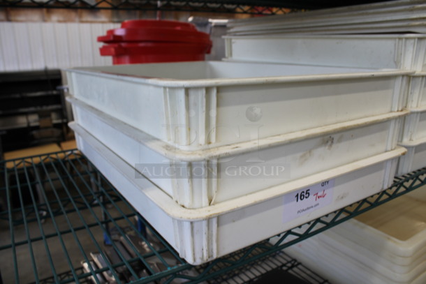 6 White Poly Dough Bins. 18x26x3. 6 Times Your Bid! - Image 2 of 3