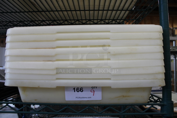 9 Poly Bins. 18x26x3. 9 Times Your Bid! - Image 4 of 4