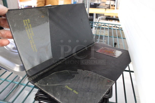 5 Black Check Holders. 5x9.5. 5 Times Your Bid! - Image 3 of 3