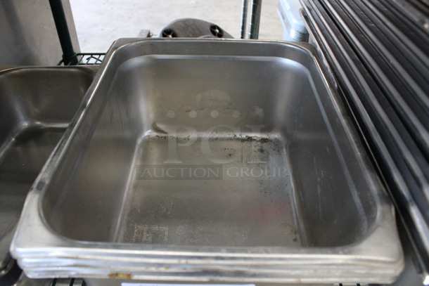 3 Stainless Steel 1/2 Size Drop In Bins. 1/2x6. 3 Times Your Bid! - Image 3 of 3
