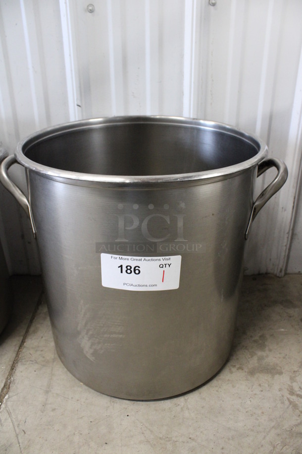 Stainless Steel Stock Pot. 17x15x15