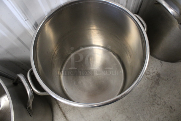 Stainless Steel Stock Pot. 17x15x15 - Image 2 of 3