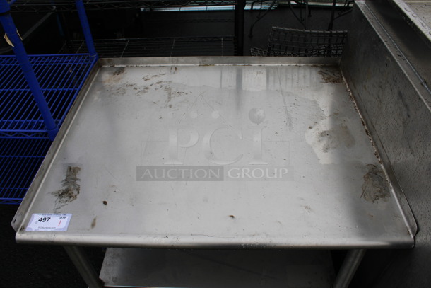 Stainless Steel Commercial Equipment Stand w/ Under Shelf. 36x30x27 - Image 2 of 4