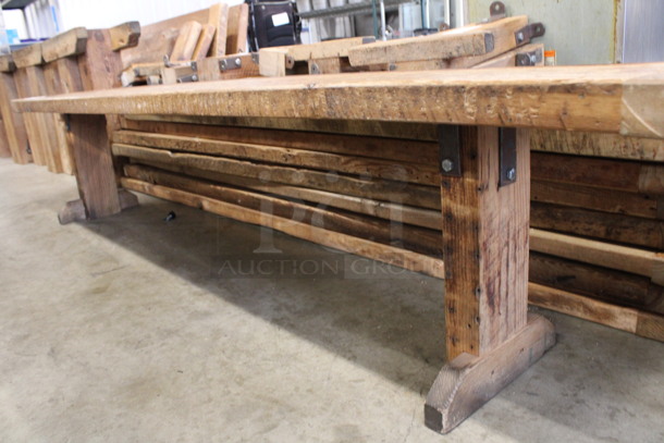 Wooden Bench. Bench Is Disassembled. 89x13x18 - Image 3 of 4