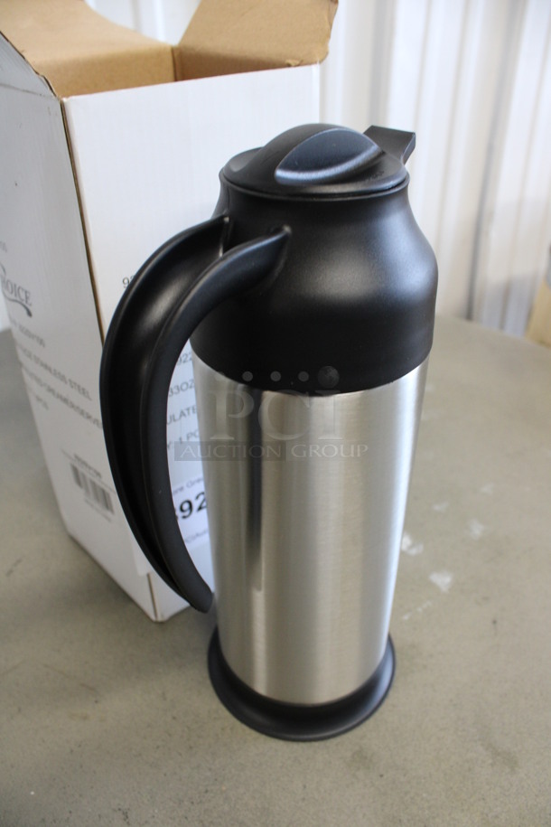 BRAND NEW IN BOX! Choice Chrome Finish Creamer Pitcher. 6x4.5x11  - Image 2 of 4