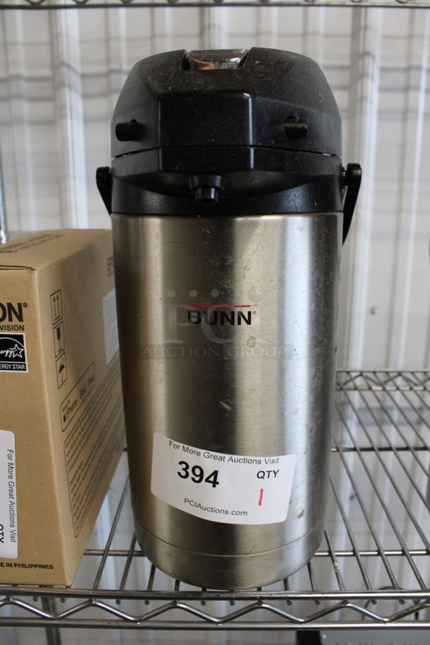 Bunn Chrome Finish Air Pot. 6x8x14 - Image 2 of 3