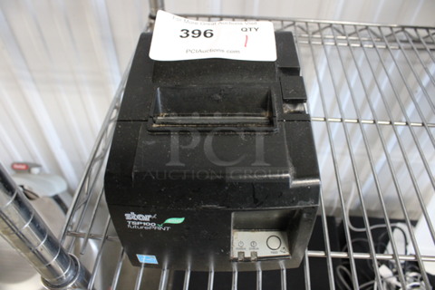 Star Micronics Model TSP100 Countertop Receipt Printer. 5.5x8x5