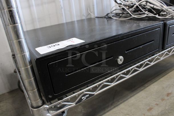 Black Metal Cash Drawer. 16x16.5x4 - Image 3 of 3