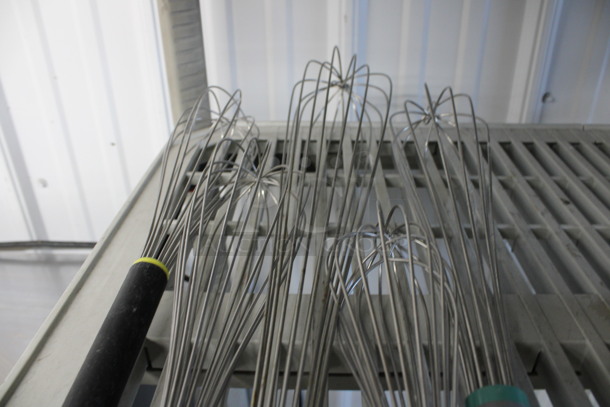 5 Various Metal Whisks. Includes 24". 5 Times Your Bid! - Image 3 of 3