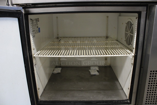 2011 True Model TUC-44 ENERGY STAR Stainless Steel Commercial Single Door Undercounter Cooler on Commercial. 44.5x32.5x34. Tested and Working! - Image 4 of 5