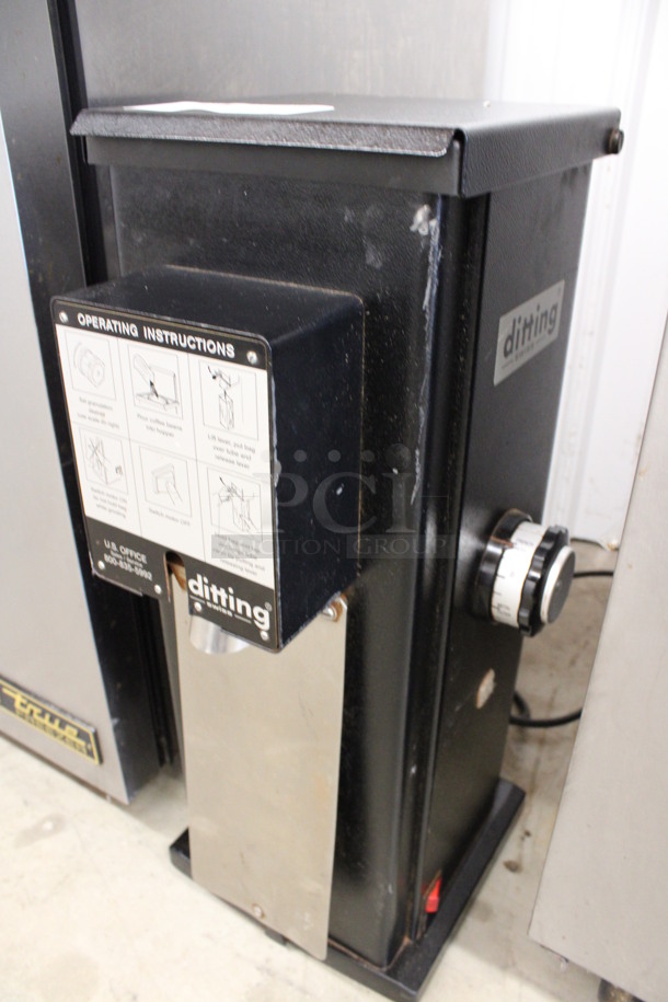 Ditting Model KR1203 Metal Commercial Countertop Coffee Bean Grinder. 120 Volts, 1 Phase. 10x12.5x25. Tested and Working! - Image 2 of 6