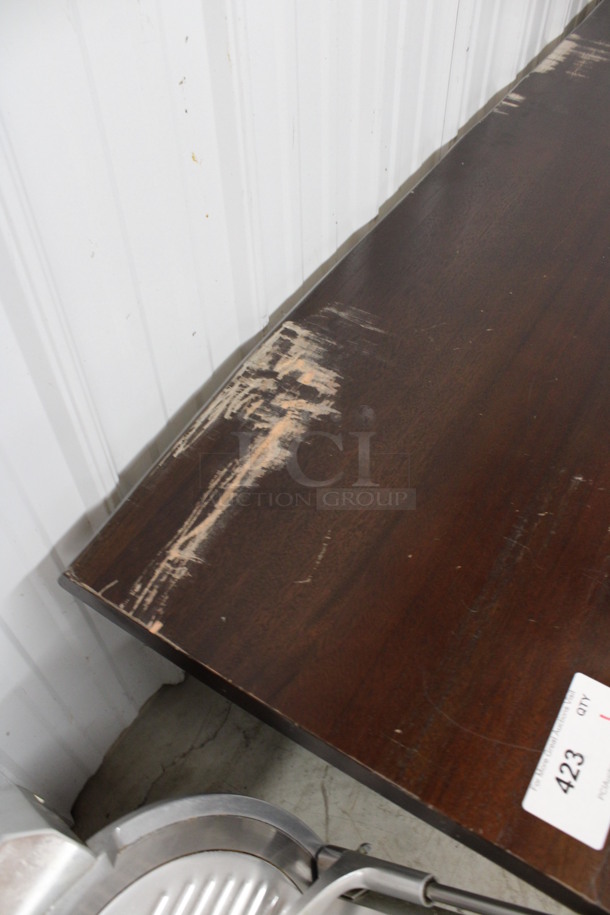 Wooden Bench. 66x17x18 - Image 3 of 4