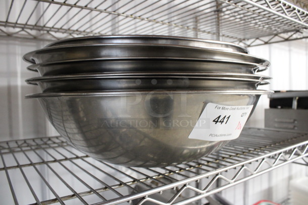 10 Various Metal Bowls. Includes 13.5x13.5x5. 10 Times Your Bid! - Image 2 of 3