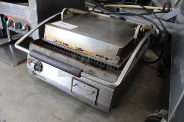 Star Pro Max Stainless Steel Commercial Countertop Panini Press. 17x23x11. Cannot Test Due To Plug Style - Image 4 of 4