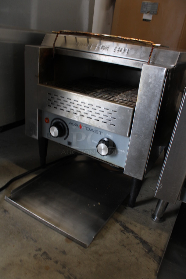 Ava Toast Model CTA7001 Stainless Steel Commercial Countertop Conveyor Toaster Oven. 120 Volts, 1 Phase. 14.5x16.5x15. Tested and Working! - Image 3 of 5