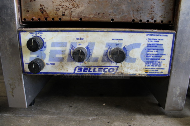Belleco Model JT2-H Stainless Steel Commercial Countertop Electric Conveyor Oven. 208 Volts, 1 Phase. 14x18.5x15 - Image 4 of 5