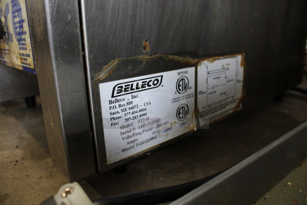 Belleco Model JT2-H Stainless Steel Commercial Countertop Electric Conveyor Oven. 208 Volts, 1 Phase. 14x18.5x15 - Image 5 of 5