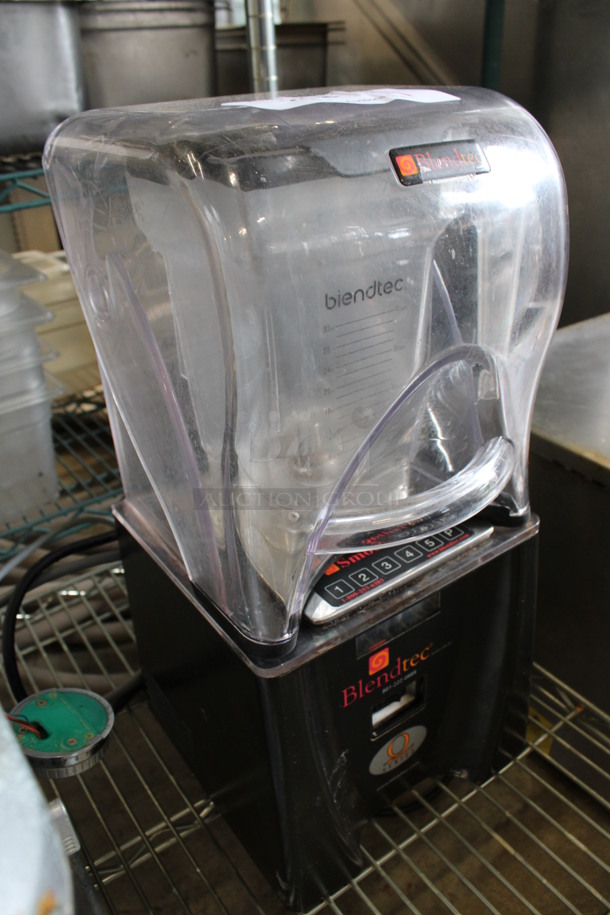 Blendtec Model ICB3/ABC3 Metal Commercial Countertop Blender w/ Cover and Pitcher. 120-240 Volts, 1 Phase. 9x9x18.5. Tested and Working! - Image 2 of 4