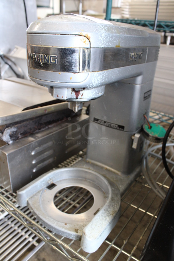 Waring Model WSM7Q Metal Countertop 7 Quart Planetary Mixer. 120 Volts, 1 Phase. 8x14x15. Tested and Working! - Image 1 of 6