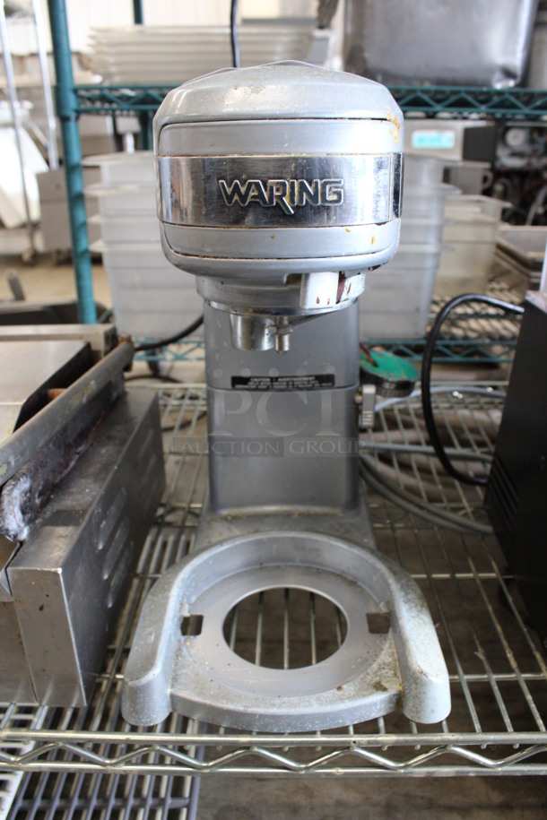 Waring Model WSM7Q Metal Countertop 7 Quart Planetary Mixer. 120 Volts, 1 Phase. 8x14x15. Tested and Working! - Image 2 of 6