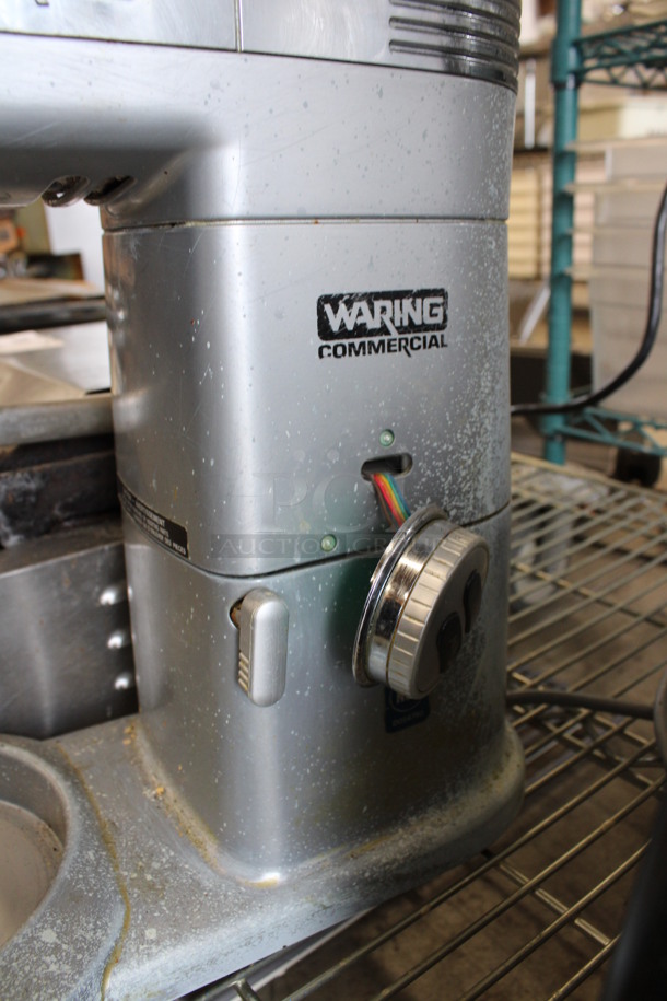 Waring Model WSM7Q Metal Countertop 7 Quart Planetary Mixer. 120 Volts, 1 Phase. 8x14x15. Tested and Working! - Image 5 of 6