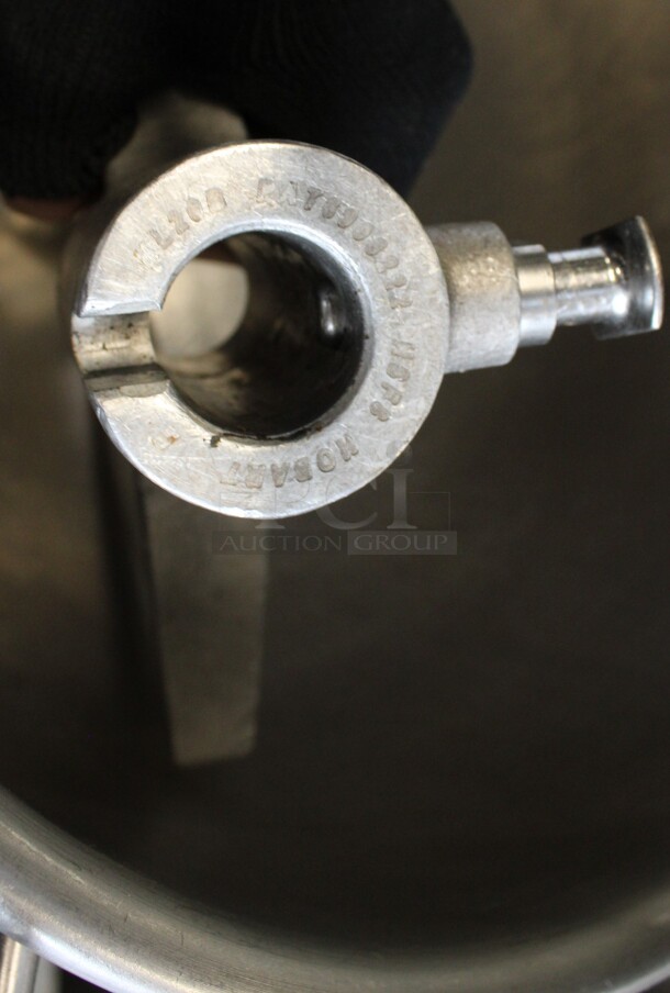 Stainless Steel Commercial 20 Quart Mixer w/ Hobart L20B Commercial 20 Quart Paddle Attachment. 17x14x11.5, 9x13x3 - Image 3 of 4