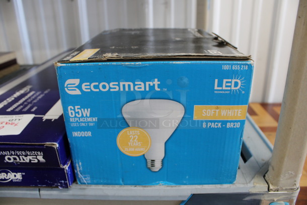 ALL ONE MONEY! Lot of 3 Boxes; 2 Boxes of Satco Hygrade U Shaped Light and Box of 6 Ecosmart Bulbs.  - Image 4 of 4