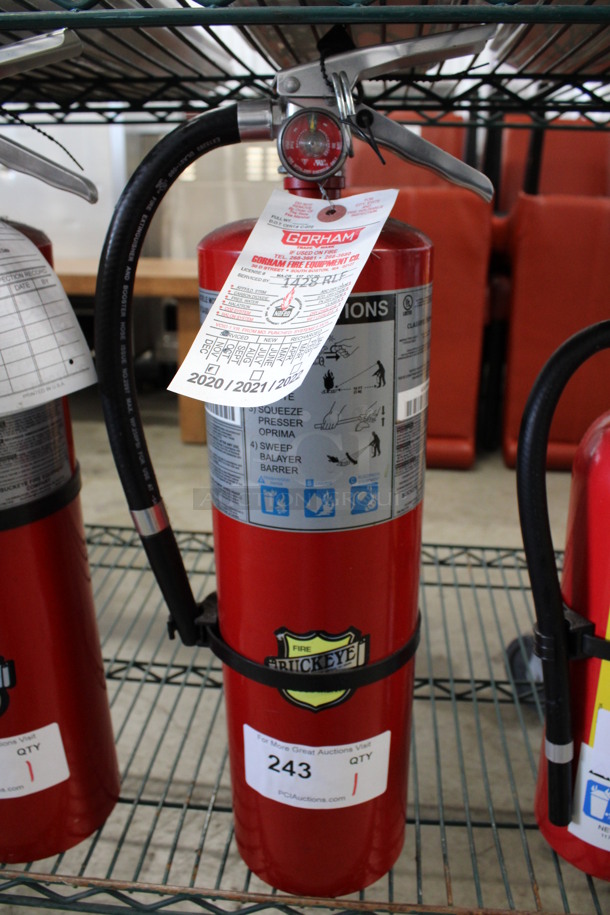 Buckeye Dry Chemical Fire Extinguisher. 7x5x21