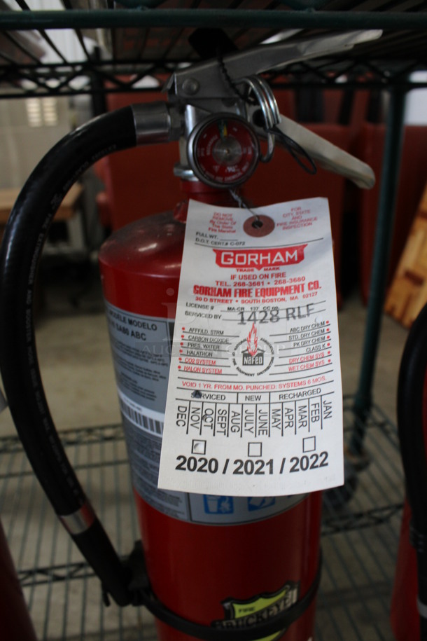 Buckeye Dry Chemical Fire Extinguisher. 7x5x21 - Image 3 of 3