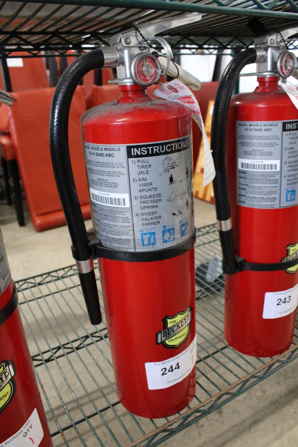 Buckeye Dry Chemical Fire Extinguisher. 7x5x21 - Image 2 of 3
