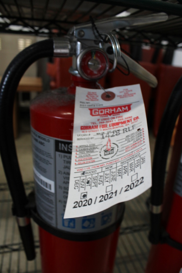 Buckeye Dry Chemical Fire Extinguisher. 7x5x21 - Image 3 of 3