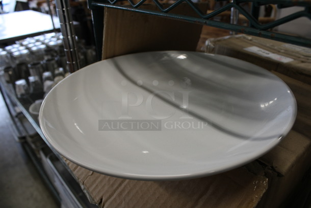12 BRAND NEW IN BOX! Core White Ceramic Plates. 12.25x12.25x1.5. 12 Times Your Bid! - Image 2 of 4