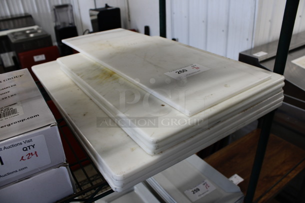 7 Various White Cutting Boards. Includes 18x24x0.5. 7 Times Your Bid! - Image 2 of 3