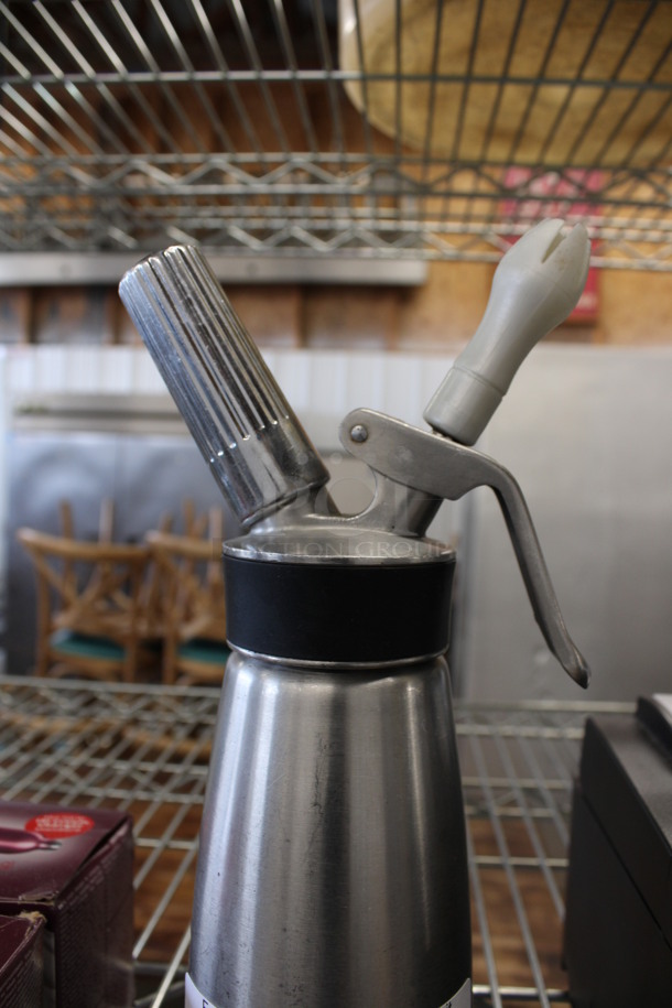 Stainless Steel Commercial Whipped Cream Whipper. 5x3x11 - Image 3 of 3