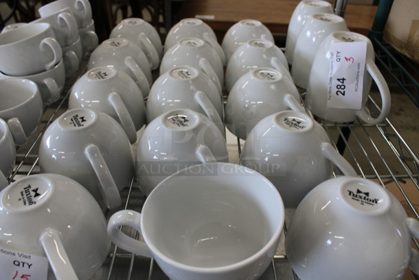 15 White Ceramic Mugs. 6x5x3.5. 15 Times Your Bid! - Image 2 of 3