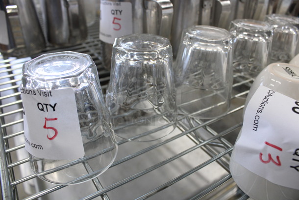 5 Rocks Glasses. 3x3x3.5. 5 Times Your Bid! - Image 3 of 3