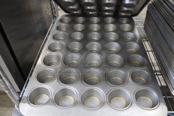 4 Various Metal Muffin Baking Pans. Includes 18x26x2. 4 Times Your Bid! - Image 5 of 5