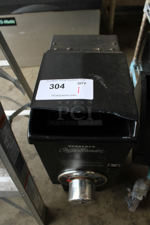 Bunn Model G3 HD BLACK Metal Commercial Countertop Espresso Bean Grinder. 120 Volts, 1 Phase. 7.5x16x25.5. Tested and Working! - Image 4 of 6