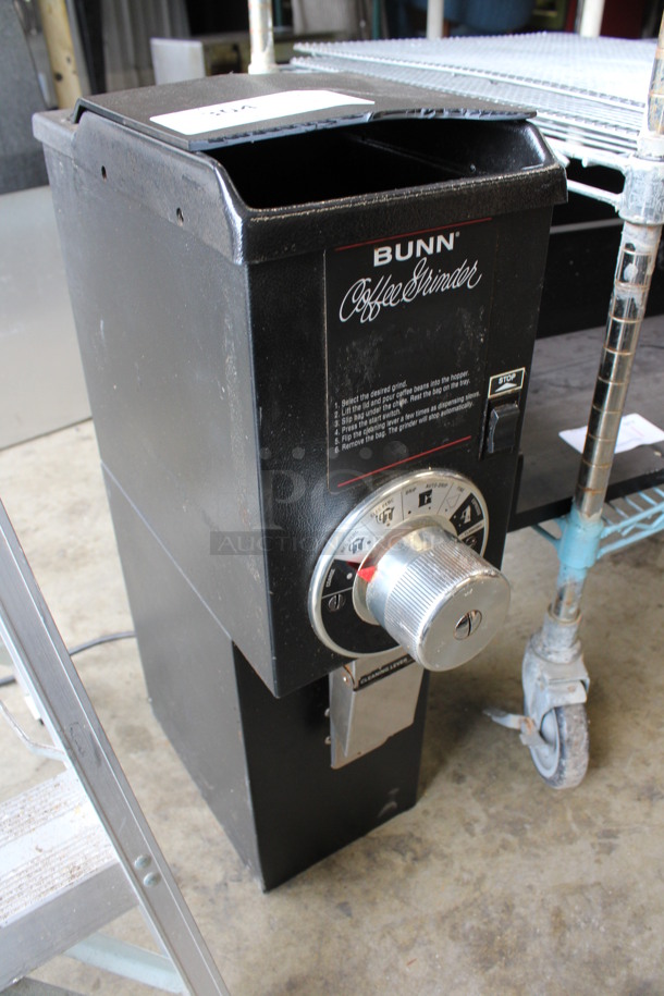Bunn Model G3 HD BLACK Metal Commercial Countertop Espresso Bean Grinder. 120 Volts, 1 Phase. 7.5x16x25.5. Tested and Working! - Image 6 of 6