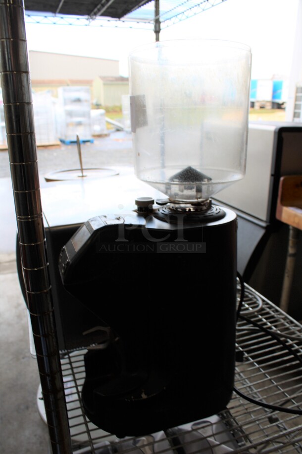 2016 Nuova Simonelli Model MDX OD Metal Commercial Countertop Espresso Bean Grinder w/ Hopper. Missing Lid. 110-120 Volts, 1 Phase. 7x11x23. Tested and Working! - Image 2 of 5