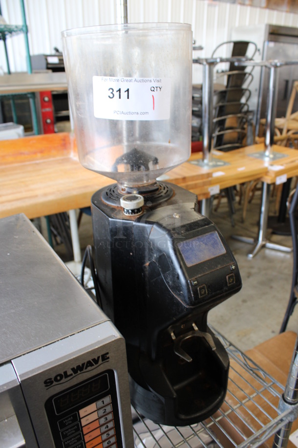 2016 Nuova Simonelli Model MDX OD Metal Commercial Countertop Espresso Bean Grinder w/ Hopper. Missing Lid. 110-120 Volts, 1 Phase. 7x11x23. Tested and Working! - Image 3 of 5