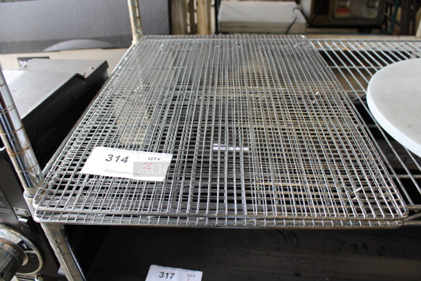 2 Metal Cooling Racks. 16x24x0.5. 2 Times Your Bid!