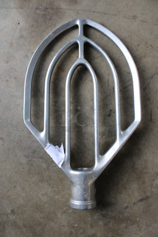 Hobart Model DS30B Metal Commercial 30 Quart Paddle Attachment. 10x2.5x16.5