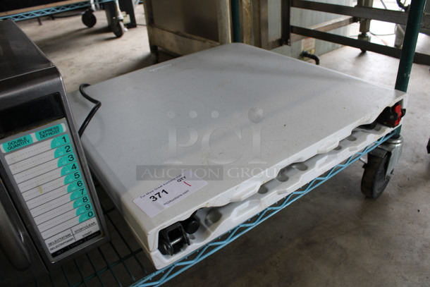 Lifetime Folding Table. Folded: 24x24x3 - Image 2 of 2